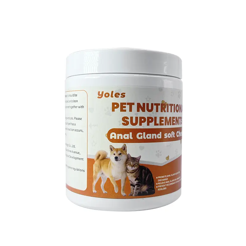 Anal Gland Soft Chews for Dogs - Supports Healthy Anal Gland & bowl Function