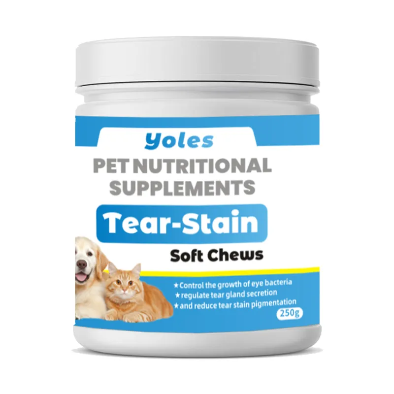 Natural Pet Tear Stain Elimination Soft Chews: lmmune Eye Support for Dogs