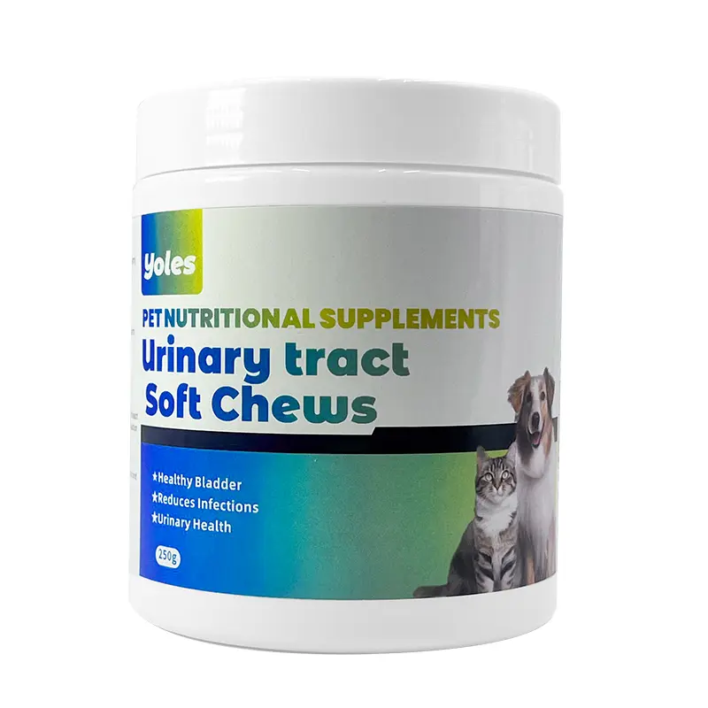 Soft Chew Tablets for Preventing Urinary Tract Infections in Dogs